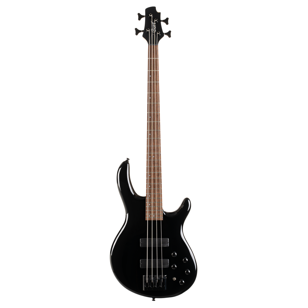 Cort C4 Deluxe Blk Artisan 4 String in Black
