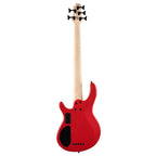 Cort C5 Deluxe 5-String Bass Guitar - Candy Red