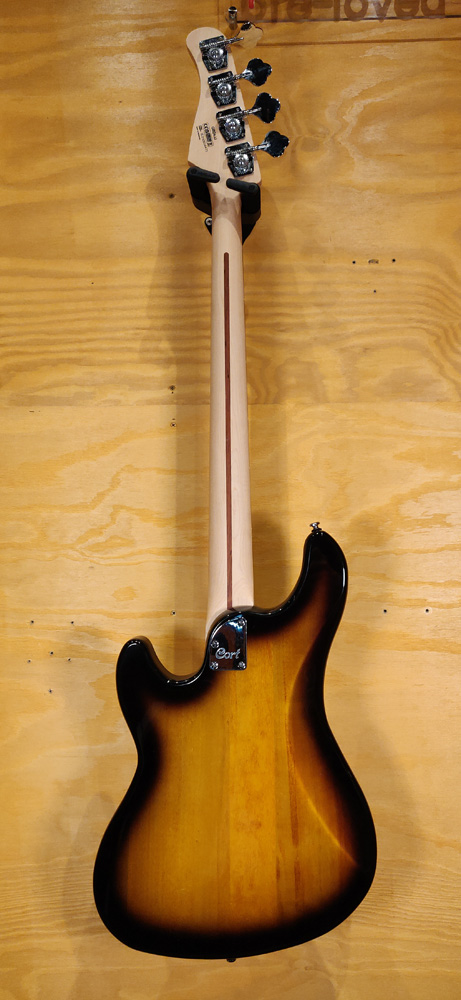Cort GB24JJ GB Series Electric Bass Guitar in 2-Tone Burst - Preloved
