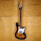 Cort GB24JJ GB Series Electric Bass Guitar in 2-Tone Burst - Preloved