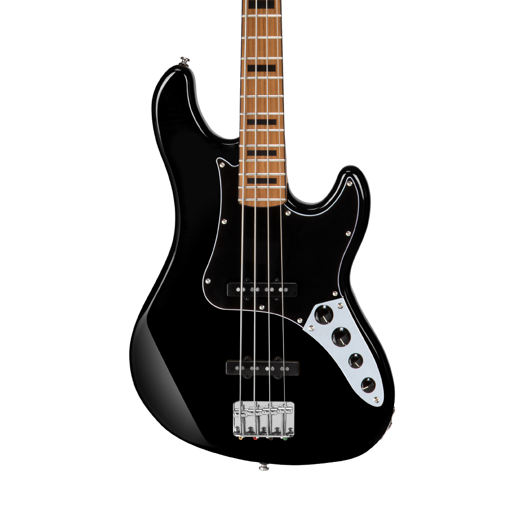 Cort GB64JJ BK 4-String Bass Guitar in Black