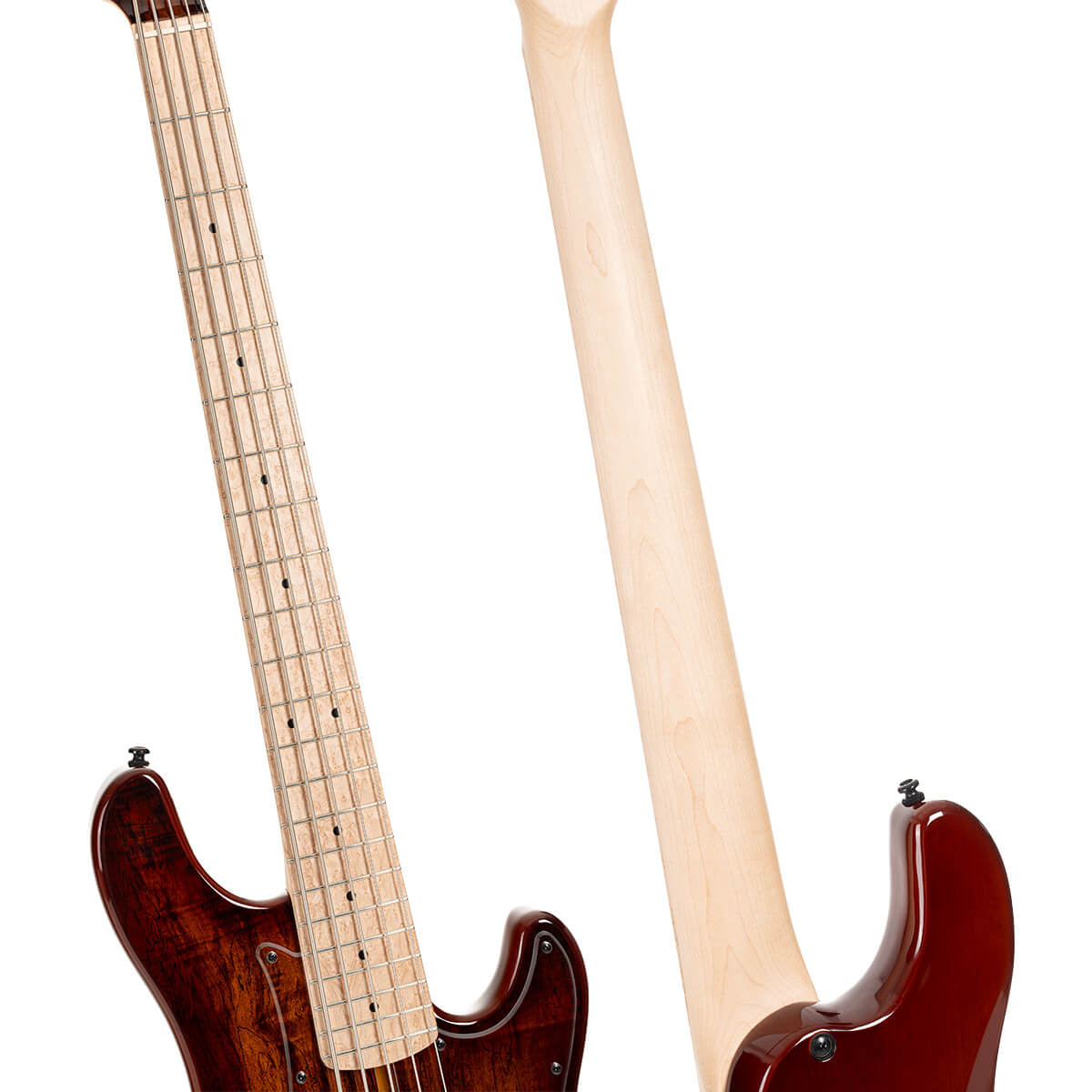 Cort GB Fusion 5 5-String Electric Bass - Antique Brown Burst with Bag