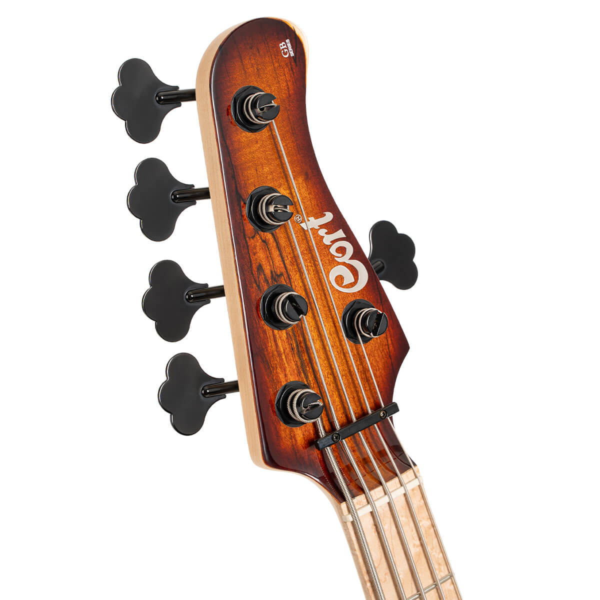 Cort GB Fusion 5 5-String Electric Bass - Antique Brown Burst with Bag