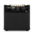 Black Cort CM15R PG 15W guitar combo amplifier with control knobs and speaker grille, ideal for practice and practice sessions.