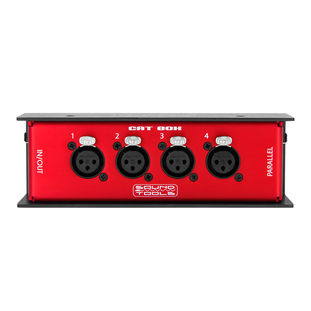 Soundtools Catbox with 4x Female 3 pin XLR