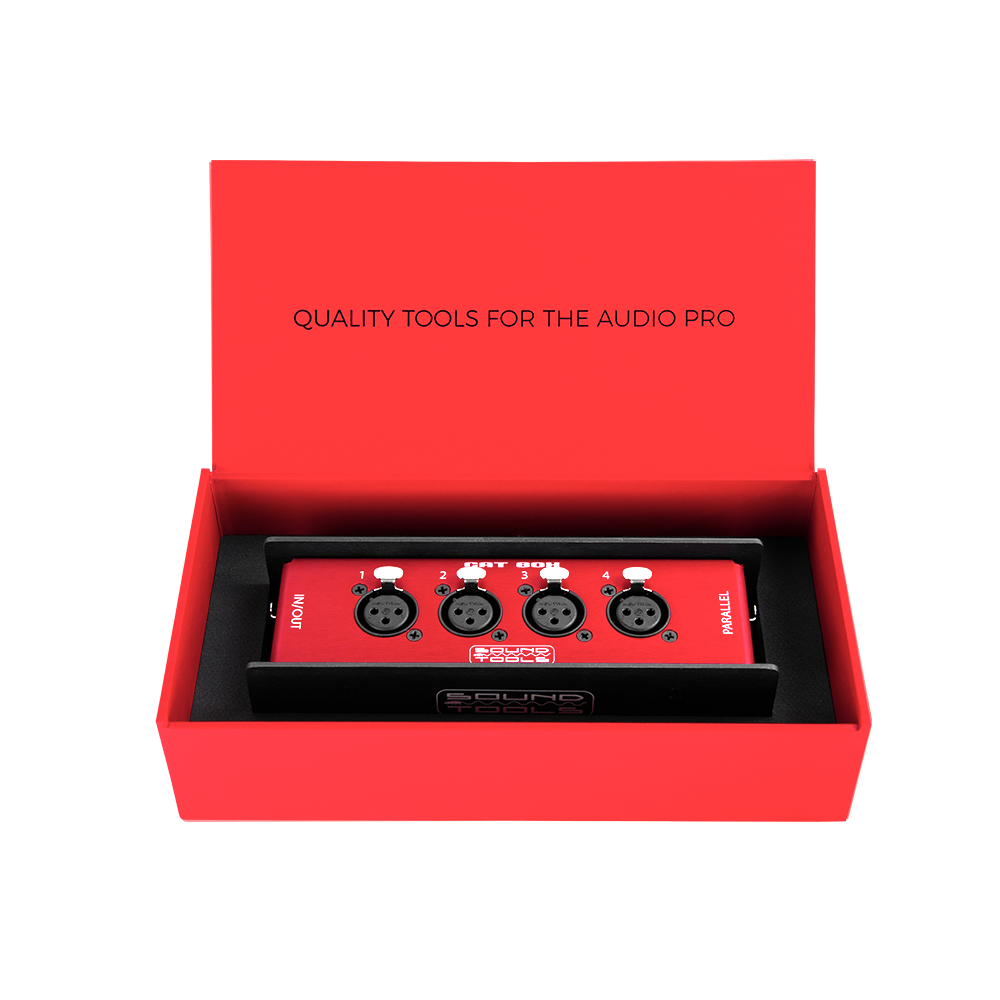 Soundtools Catbox with 4x Female 3 pin XLR