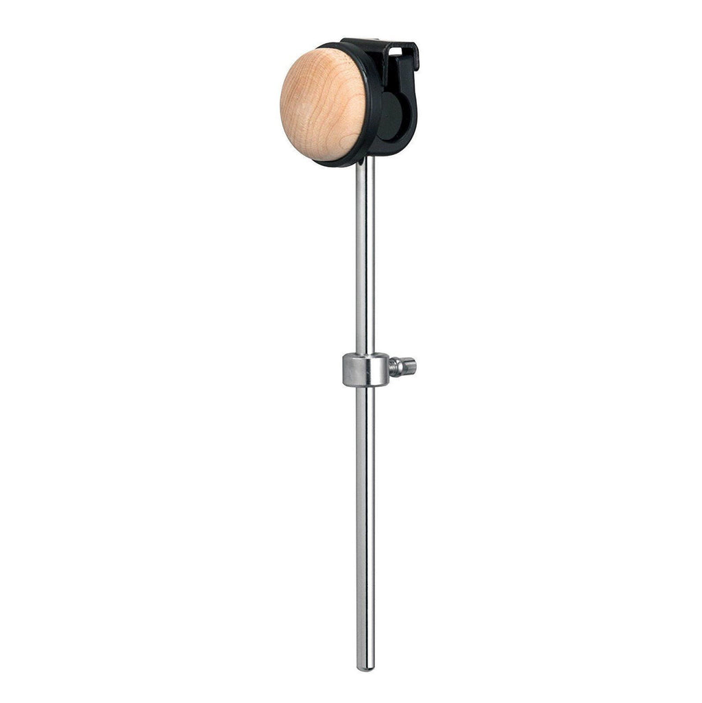 Tama Iron Cobra CB90W wooden bass drum pedal beater with a polished wooden tip for precise sound and durability.