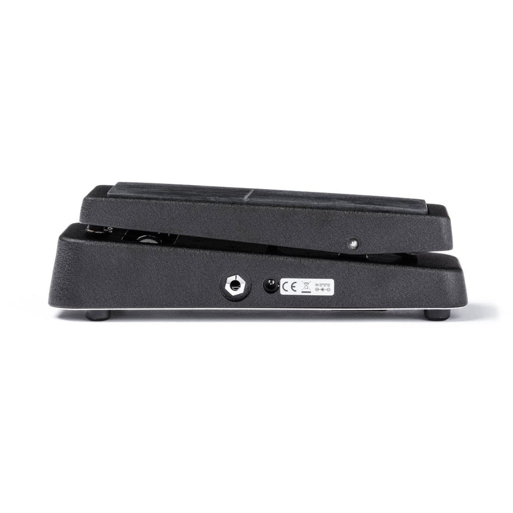 Jim Dunlop Crybaby GCB95 Wah Effects Pedal with footswitch and control knobs, shown in a close-up view.