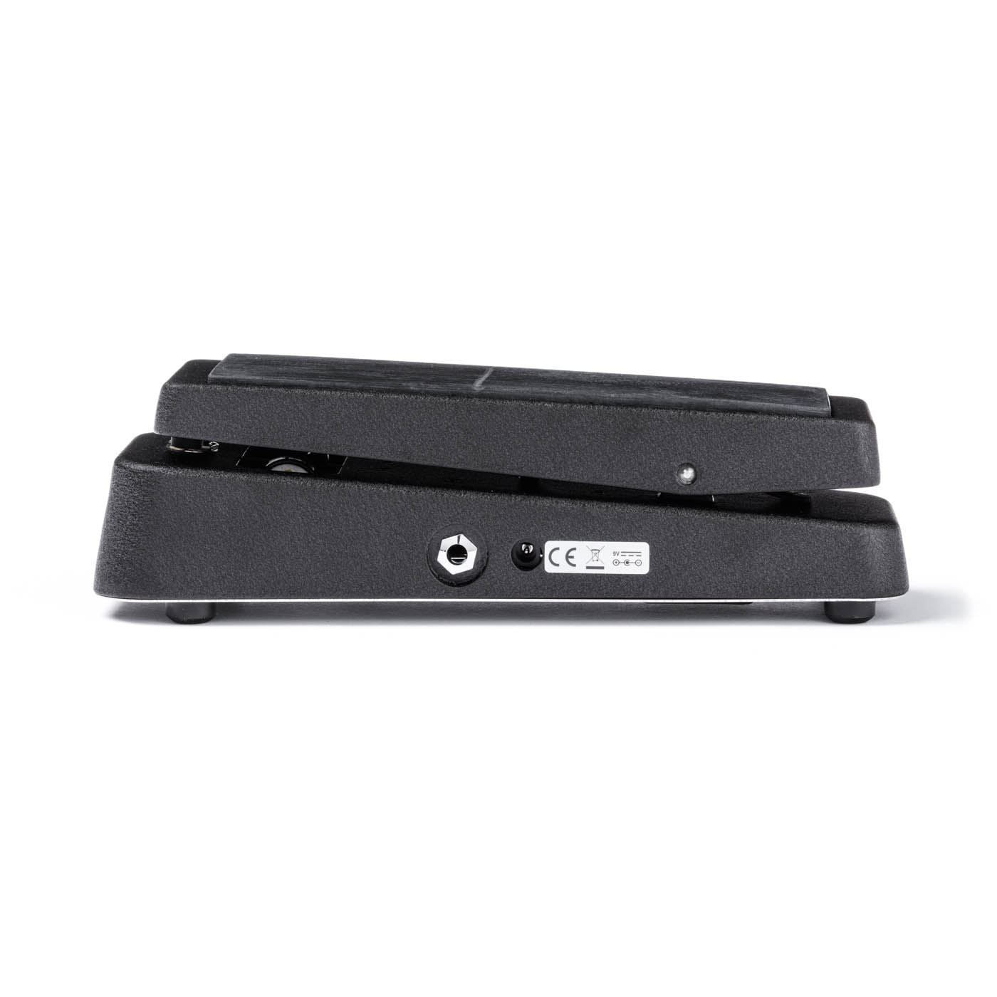 Jim Dunlop Crybaby GCB95 Wah Effects Pedal with footswitch and control knobs, shown in a close-up view.