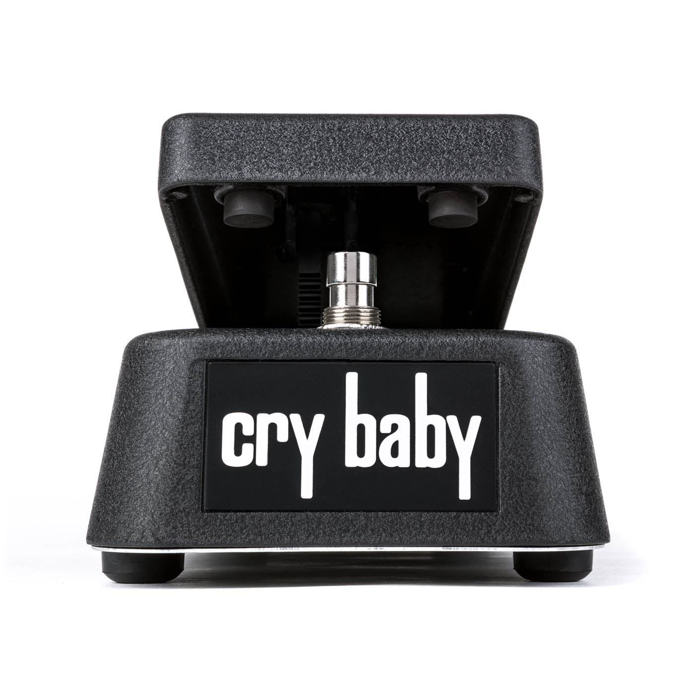 Dunlop Crybaby GCB95 wah effects pedal with footswitch and control knobs for guitar effects, black metal housing.