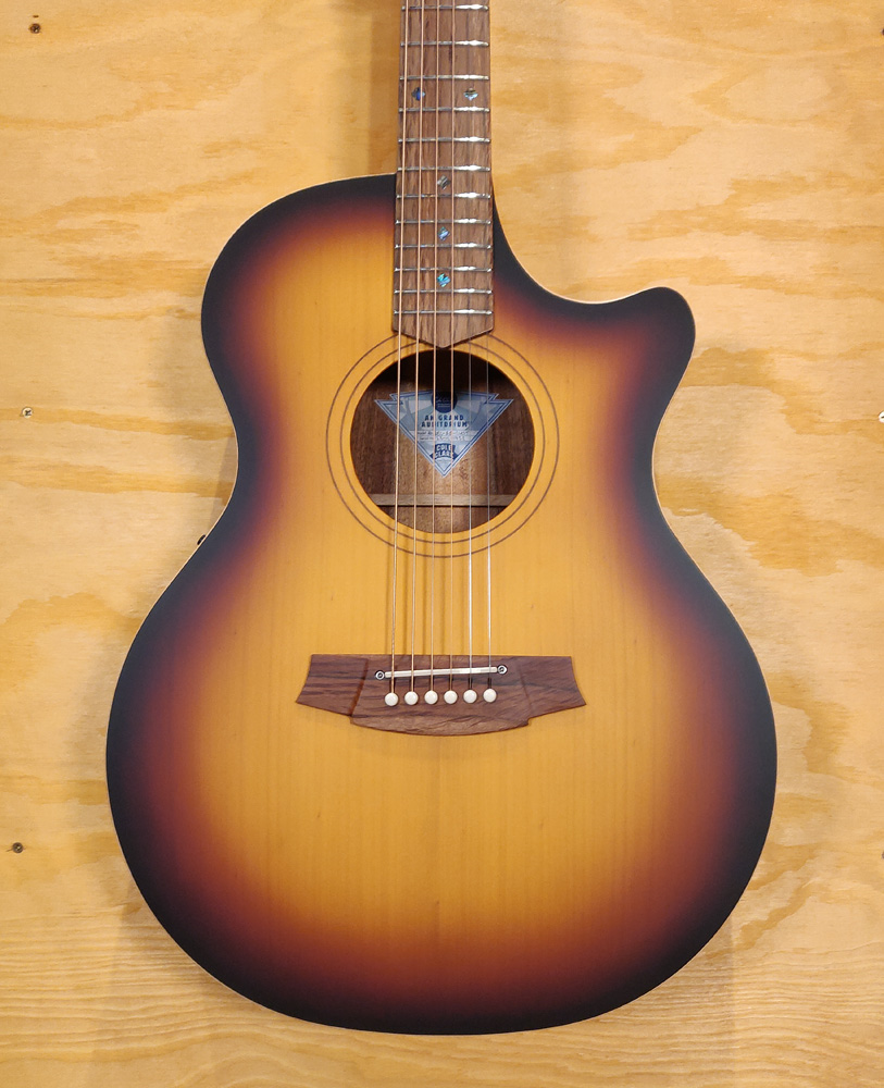 Cole Clark AN2EC Bunya Blackwood Basic Custom Acoustic Guitar in Sunburst - Preloved