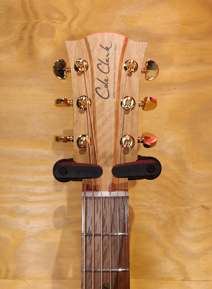 Cole Clark FL2EC Redwood Silky Oak Acoustic Guitar with Stained Face - Preloved