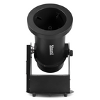 Beamz Pro CC1200 confetti canon for atmospheric effects, showing the device with confetti ready to be released.