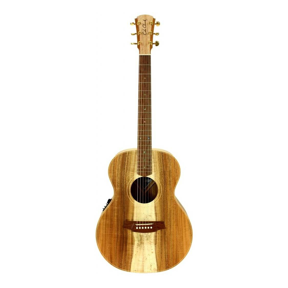 Cole Clark Angel 2 Series Grand Auditorium Left-Handed Acoustic Guitar with Pickup & Australian Blackwood Face, Back & Sides