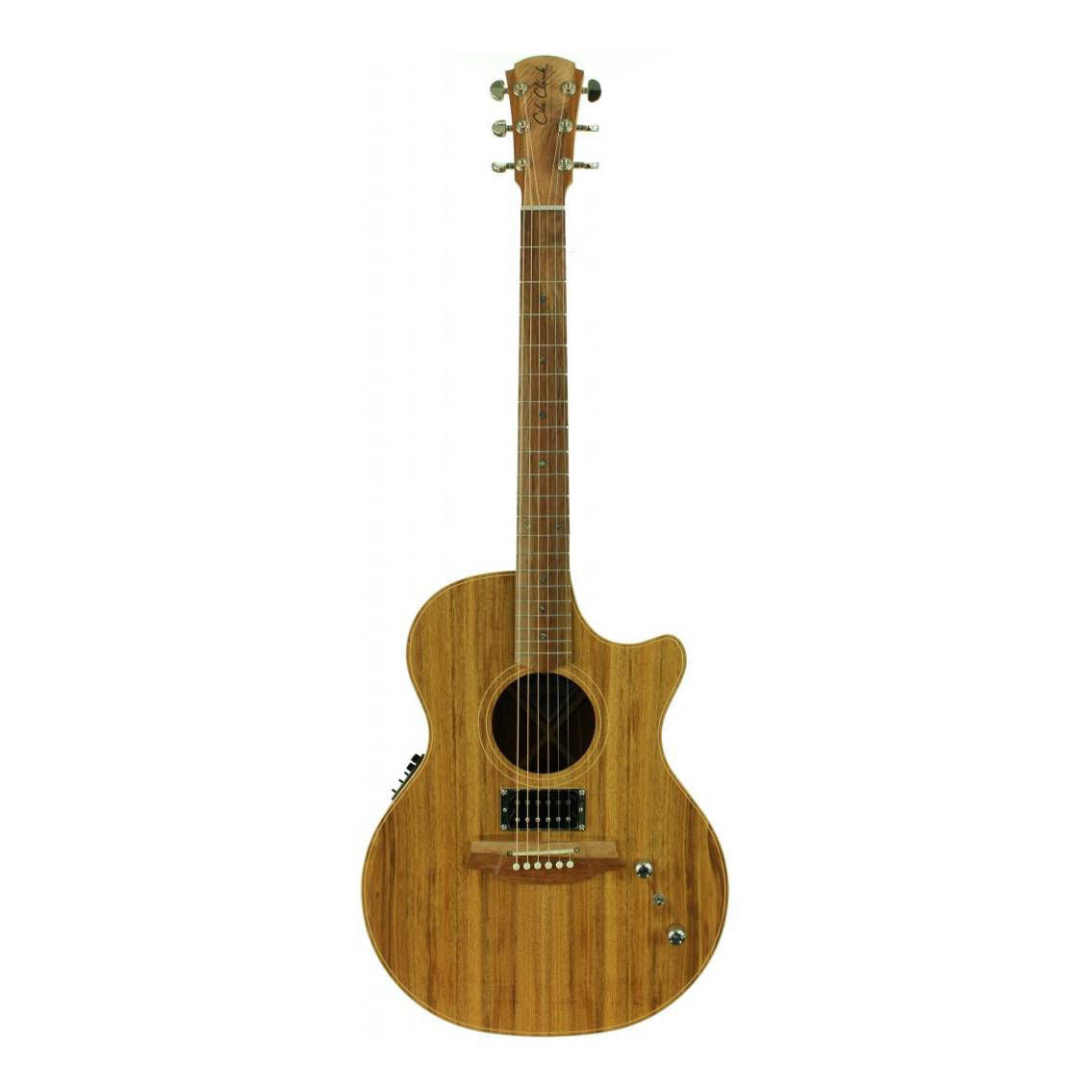 Cole Clark Angel 2 Series Grand Auditorium Humbucker Cutaway Acoustic Guitar with Pickup & Blackwood Face, Back & Sides