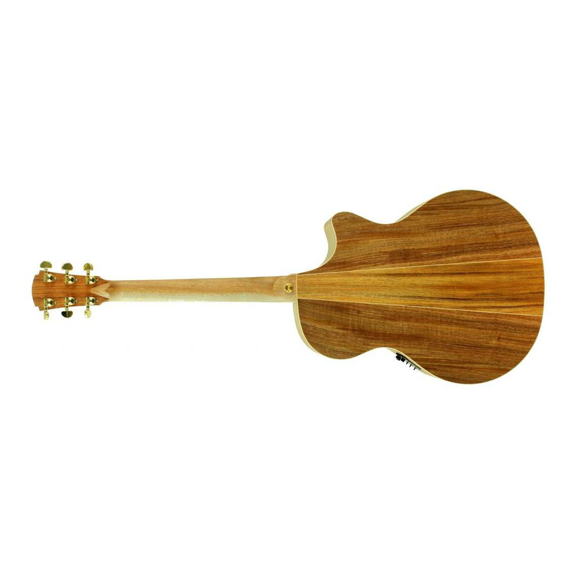 Cole Clark Angel 2 Series AN2EC-BLBL Grand Auditorium Acoustic Guitar with Pickup - Natural Satin