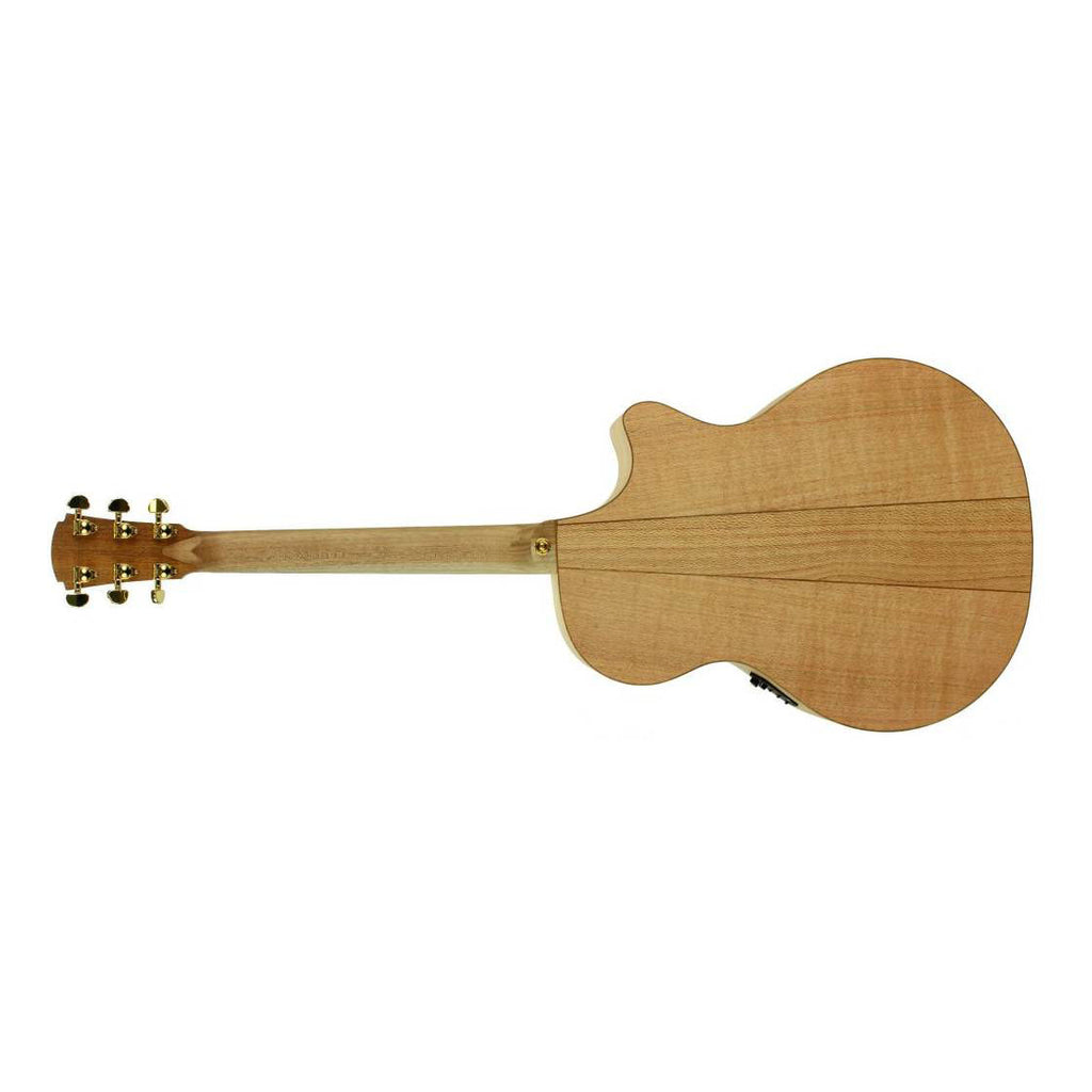 Cole Clark Angel 2 Series Grand Auditorium Cutaway Acoustic Guitar with Pickup & Silky Oak Top, Back & Sides in Southern Silky Oak
