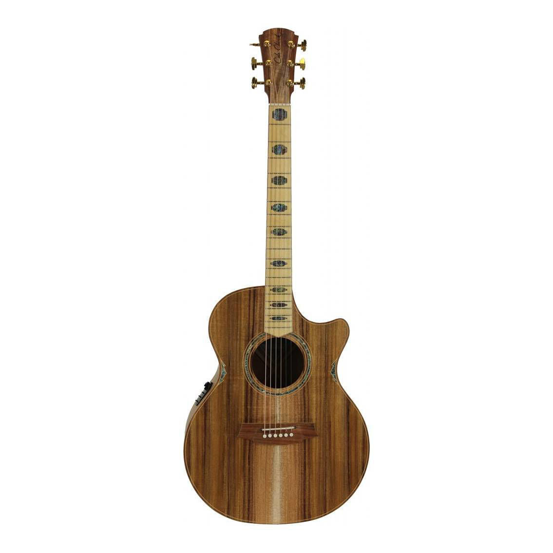 Cole Clark Angel 3 Series Grand Auditorium Cutaway Acoustic Guitar with Pickup & Australian Blackwood Face, Back & Sides & Satin Box Fretboard