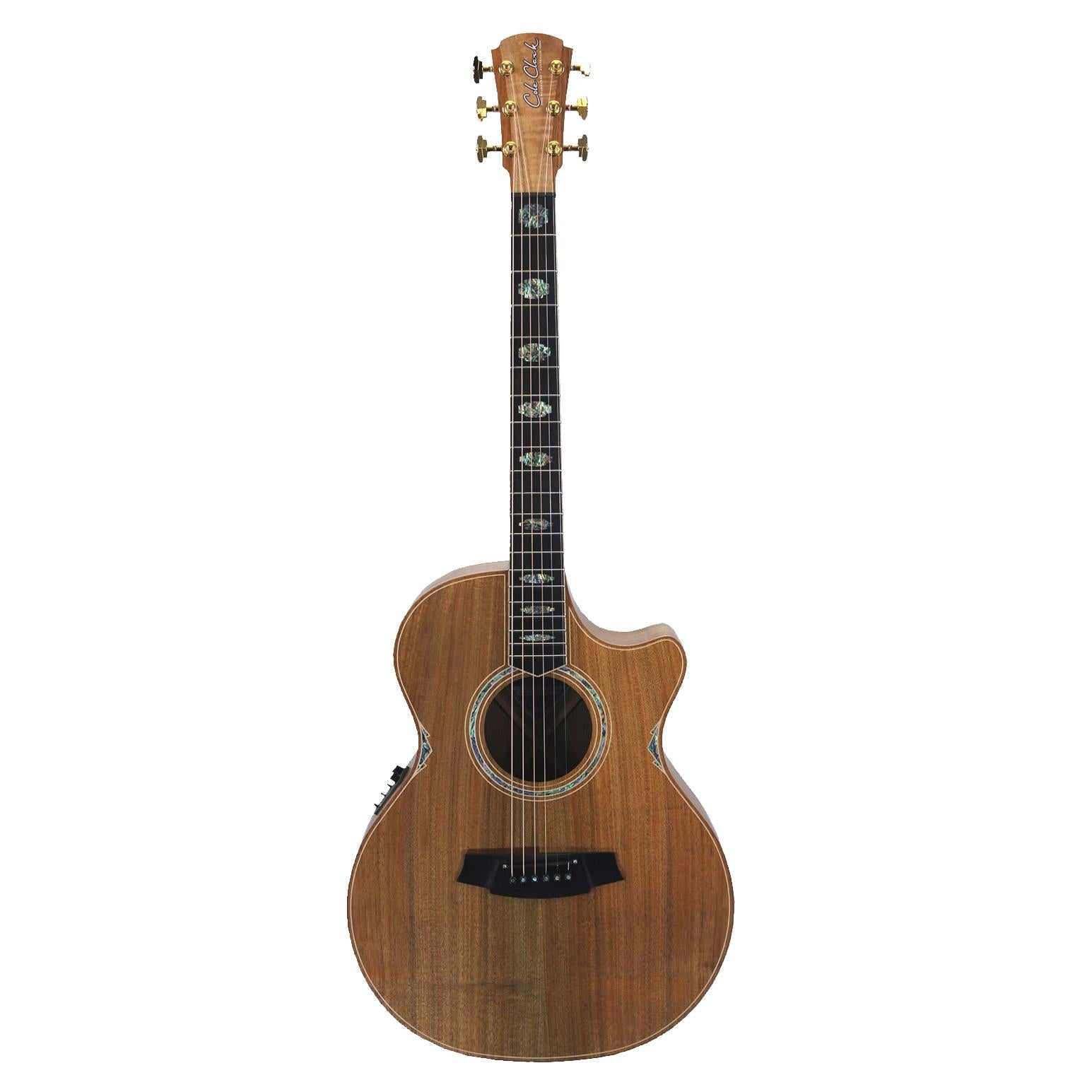 Cole Clark Angel 3 Series Acoustic Guitar with Pickup and Cutaway Blackwood/Blackwood