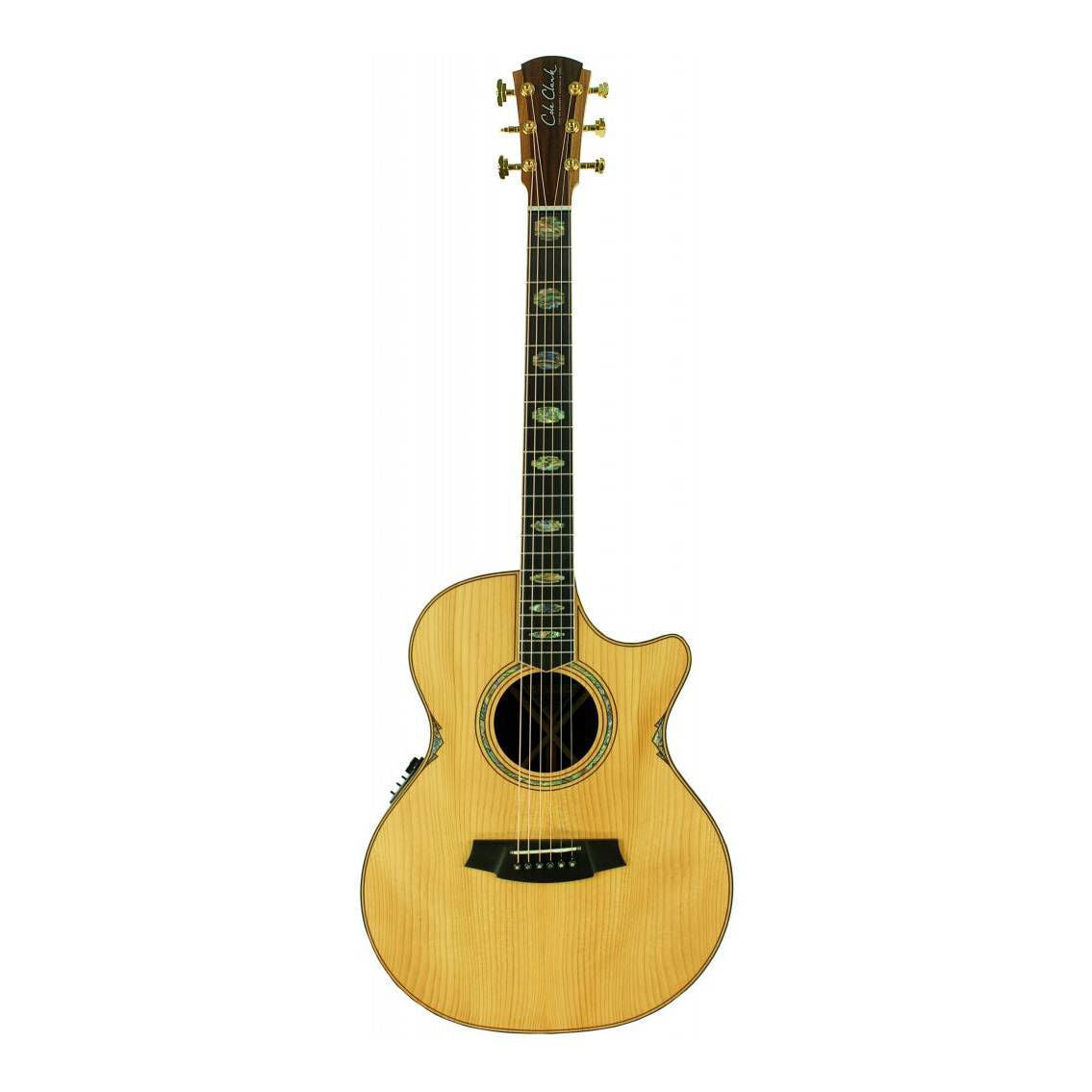 Cole Clark Angel 3 Series Grand Auditorium Cutaway Acoustic Guitar with Pickup & Cedar of Lebanon Face/Rosewood Back & Sides