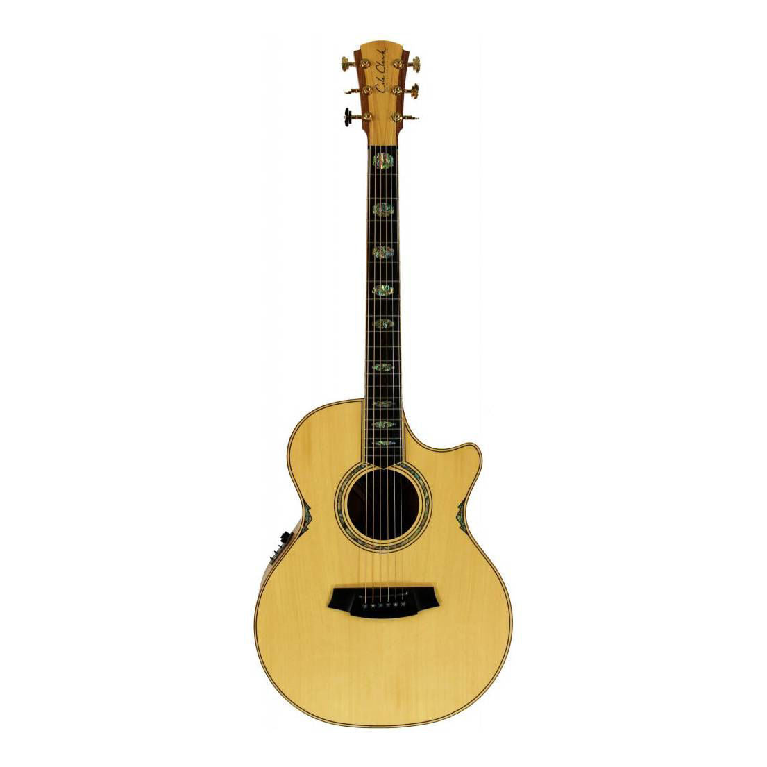 Cole Clark Angel 3 Series Grand Auditorium Cutaway Acoustic Guitar with Pickup & Huon Pine Face/Australian Blackwood Back & Sides