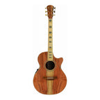 Cole Clark Angel 3 Series Grand Auditorium Cutaway Acoustic Guitar with Pickup - Redwood Blackwood