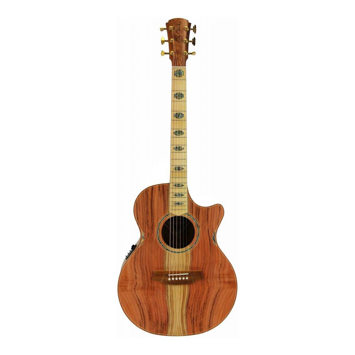 Cole Clark Angel 3 Series Grand Auditorium Cutaway Acoustic Guitar with Pickup - Redwood Blackwood