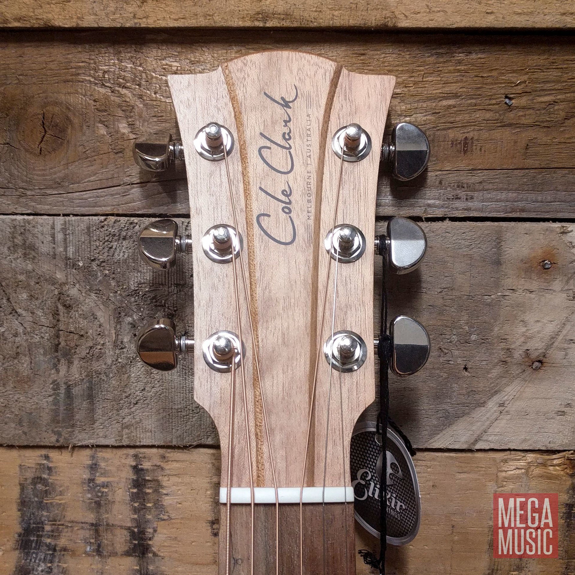 Cole Clark Fat Lady 1 Series CCFL1EC-BM Dreadnought Acoustic Guitar - Bunya Maple
