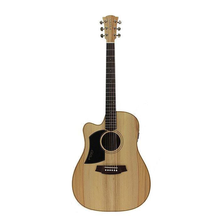 Cole Clark Fat Lady 1 Acoustic Guitar Left-Handed - Bunya Maple (CCFL1ECLHBM)