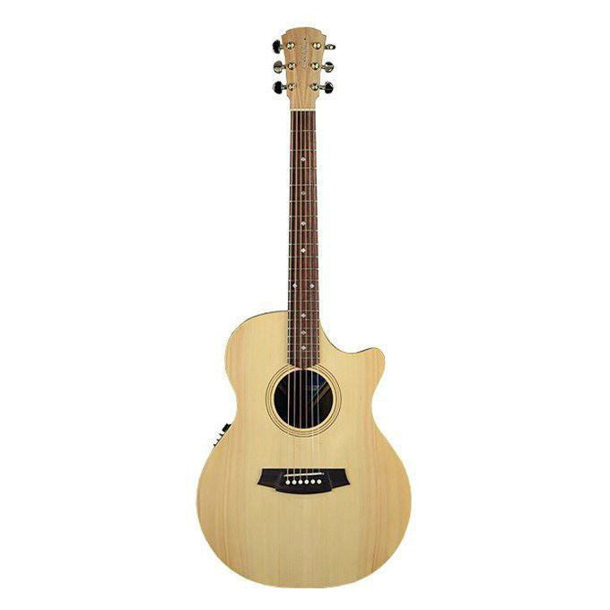 Cole Clark Fat Lady 2 Acoustic Guitar - Bunya Maple (CCFL2ECBM)