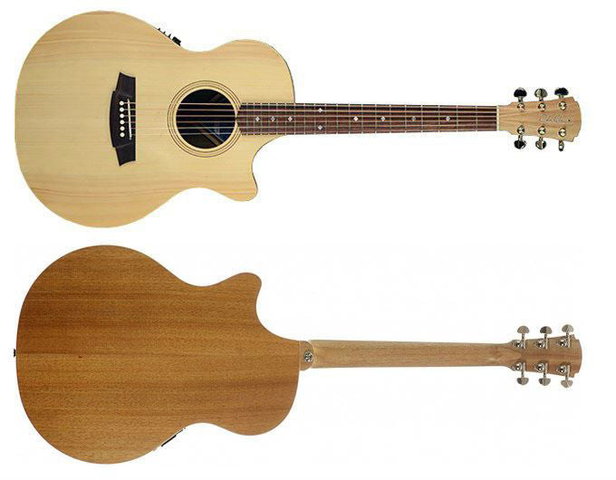 Cole Clark Fat Lady 2 Acoustic Guitar - Bunya Maple (CCFL2ECBM)