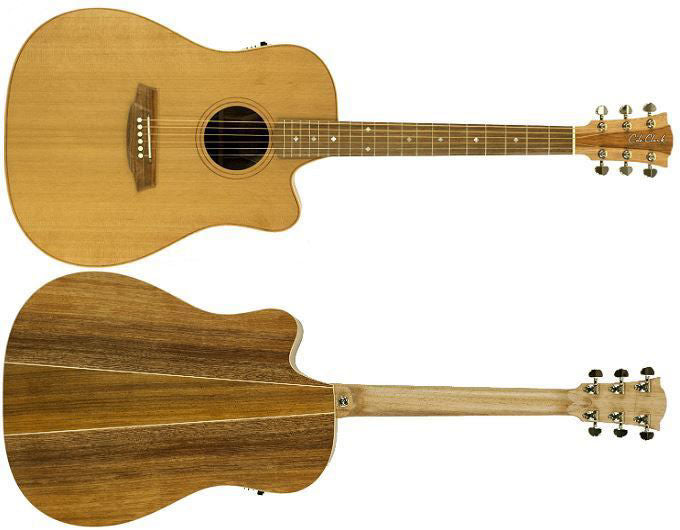 Cole Clark Fat Lady 2 Acoustic Guitar - Cedar Blackwood (CCFL2ECCB)