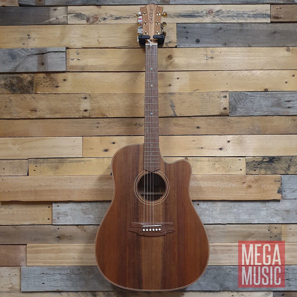 Cole Clark Fat Lady 2 Acoustic Guitar - All Blackwood (CCFL2ECBLBL)