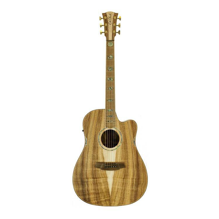 Cole Clark Fat Lady 3 Series Cutaway Dreadnought Acoustic Guitar with Pickup & Australian Blackwood Face, Back & Sides & River She Oak Fretboard