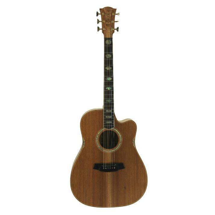 Cole Clark Fat Lady 3 Acoustic Guitar - All Blackwood (CCFL3ECBLBL)