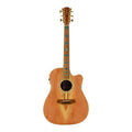 Cole Clark Fat Lady 3 Series Cutaway Dreadnought Acoustic Guitar with Pickup & Redwood Face/Blackwood Back & Sides & River She Oak Fretboard