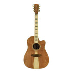 Cole Clark Fat Lady 3 Series cutaway dreadnought acoustic guitar with pickup, redwood top, blackwood back and sides, satin fretboard.