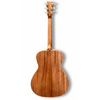 Cole Clark Studio GA AN1EC all mahogany acoustic guitar with cutaway body and soundhole, featuring natural wood finish.