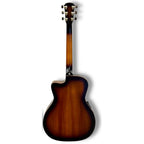 Cole Clark Studio AN1EC acoustic guitar with sunburst finish, spruce top, mahogany body, and cutaway design.