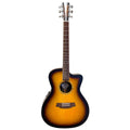 Cole Clark Studio GA AN1EC Acoustic Guitar Spruce/Rosewood - Sunburst
