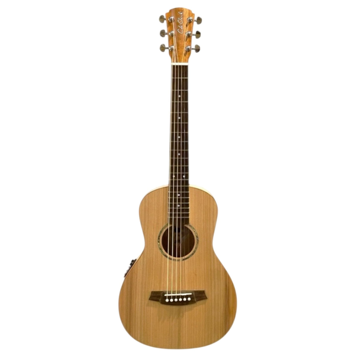 Cole Clark Studio PM1E Palour Mini Bunya Face, Maple Back & Sides Acoustic Guitar