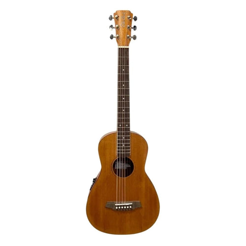 Cole Clark Studio PM1E Palour Mini Acoustic Guitar - Mahogany