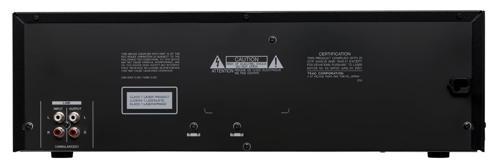 Tascam CD-A580 Cassette USB & CD Player/Recorder