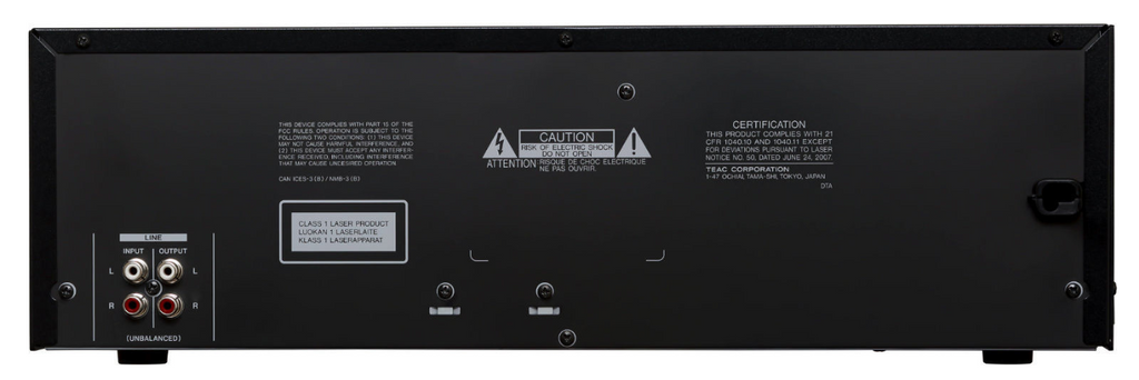 Tascam CD-A580 Cassette USB & CD Player/Recorder