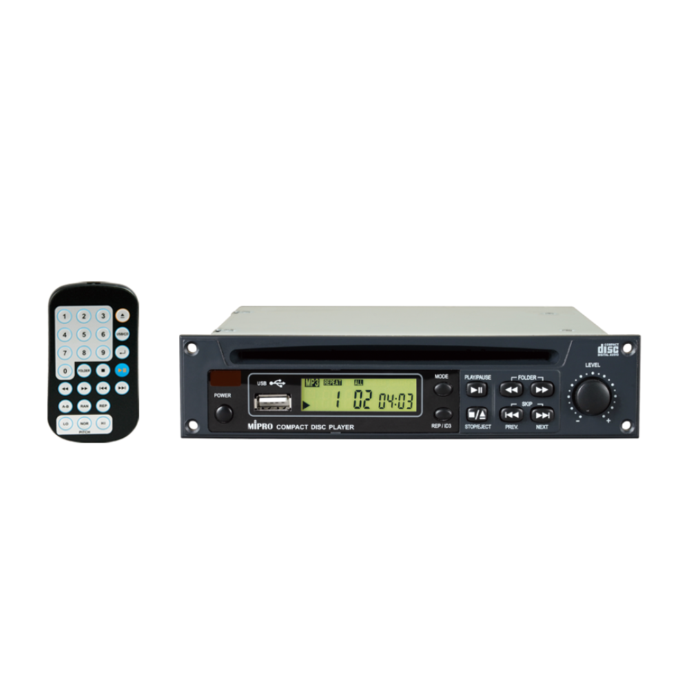 MIPRO CD/USB Player to suit 505 With Remote