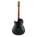 Ovation Celebrity Elite Mid Depth Acoustic Electric Guitar - Black