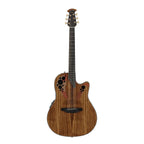 Ovation Celebrity Elite Exotic Mid Depth Acoustic Electric Guitar - Koa