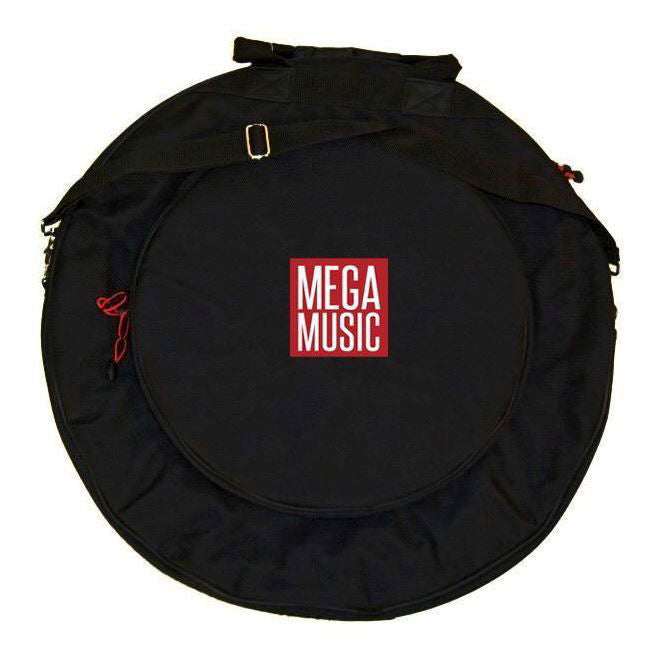 Xtreme CE571 22-inch cymbal bag for drum cases, durable black nylon with carrying straps and protective padding.