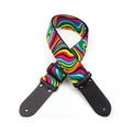 DSL Straps Swirl Guitar Strap 2in  - Black