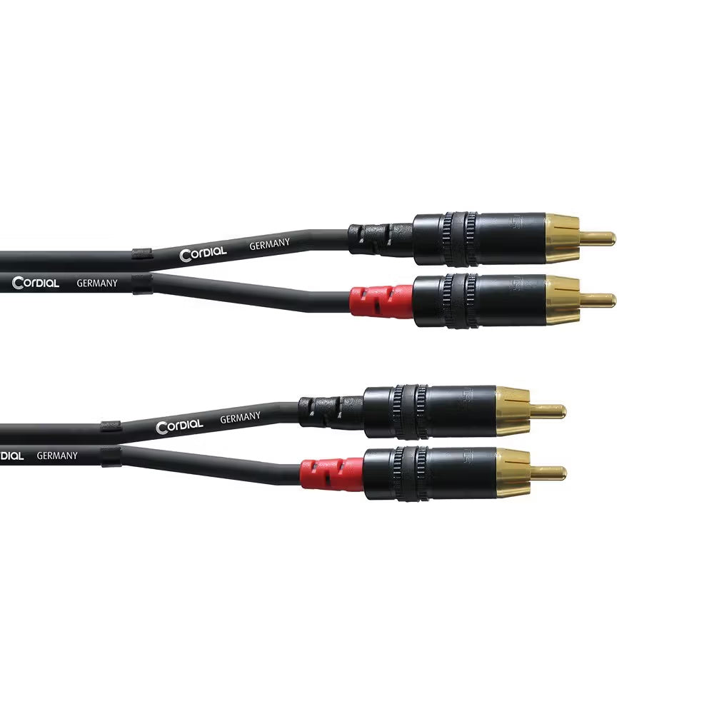 Cordial Essentials REAN 2x RCA Gold (1.5m)